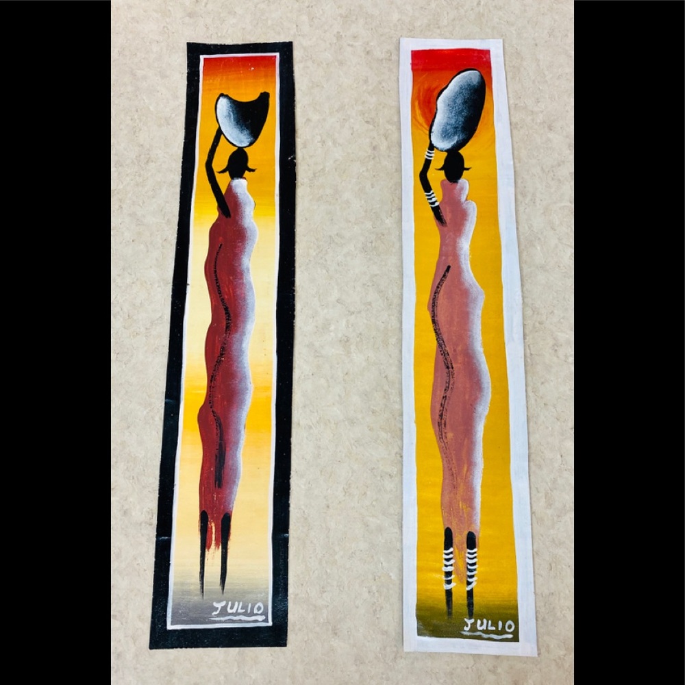 Tinga tinga art oil paint Masai style